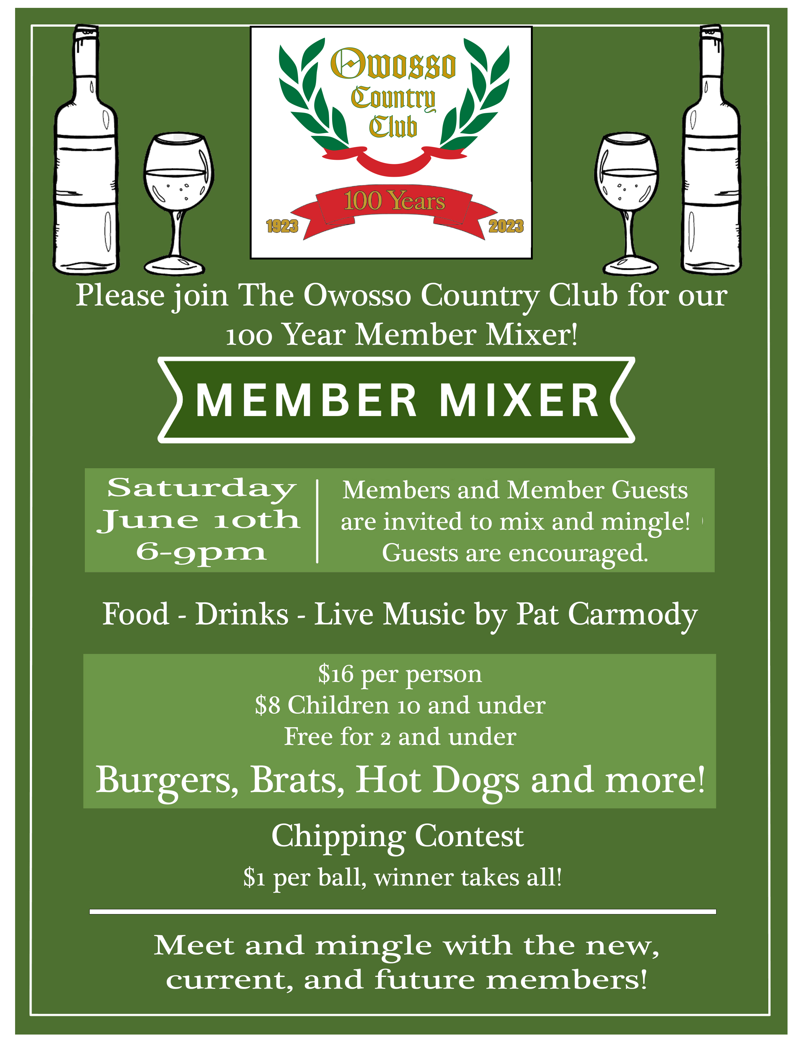 Member Mixer Flyer